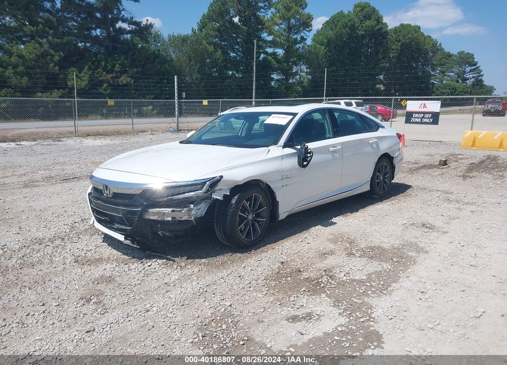 2021 HONDA ACCORD EX-L VIN: 1HGCV1F52MA026818
