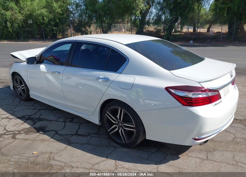 2016 HONDA ACCORD SPORT VIN: 1HGCR2F58GA148968