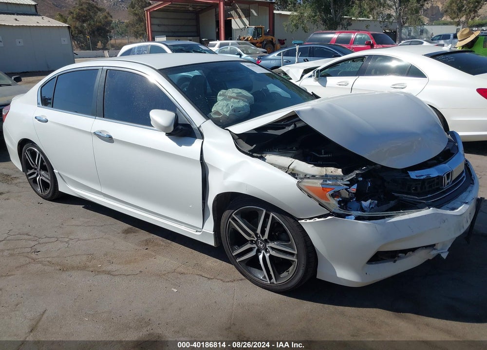 2016 HONDA ACCORD SPORT VIN: 1HGCR2F58GA148968