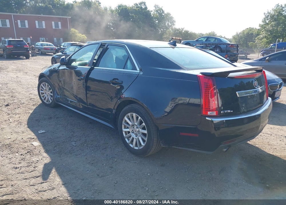 2013 CADILLAC CTS LUXURY VIN: 1G6DG5E55D0178106