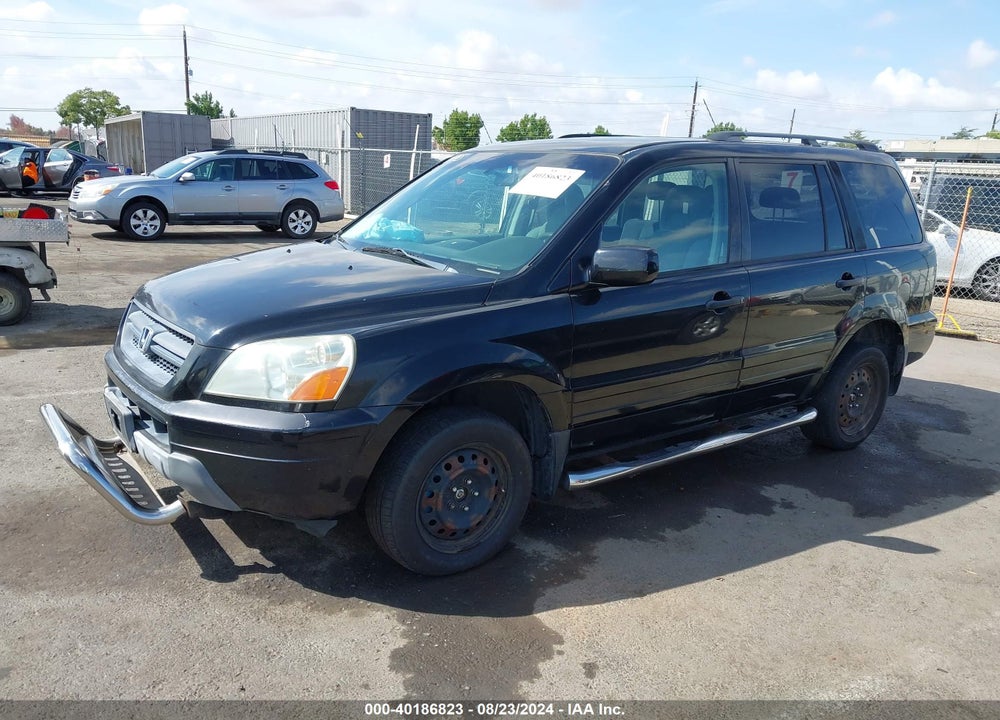 2003 HONDA PILOT EX VIN: 2HKYF18433H578874