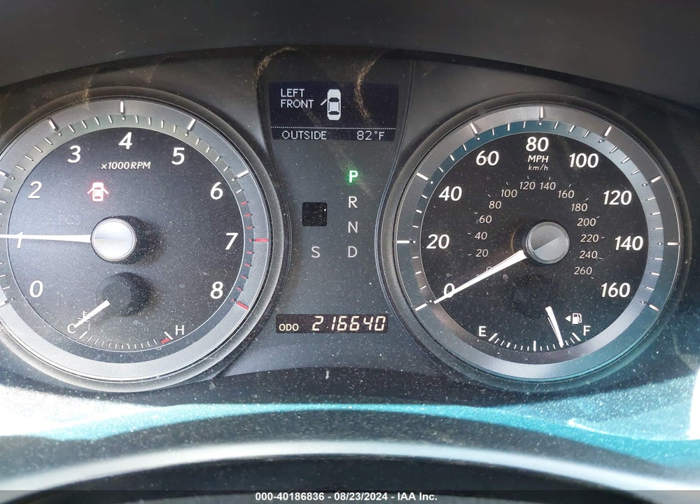 2007 LEXUS ES 350 VIN: JTHBJ46G472023456