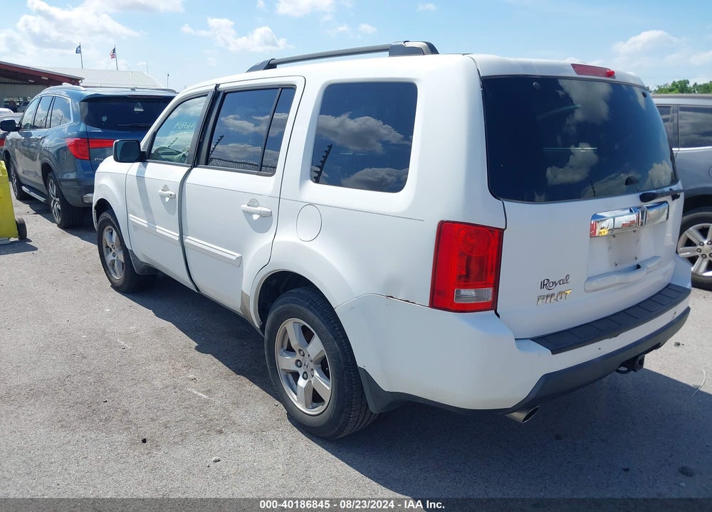 2009 HONDA PILOT EX VIN: 5FNYF38449B020616
