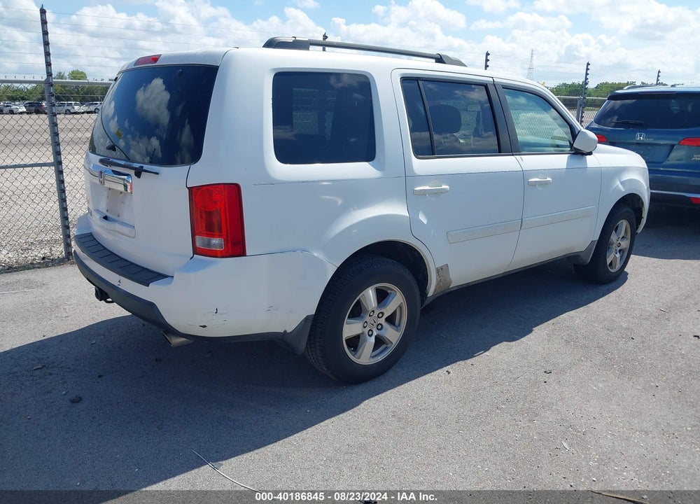 2009 HONDA PILOT EX VIN: 5FNYF38449B020616