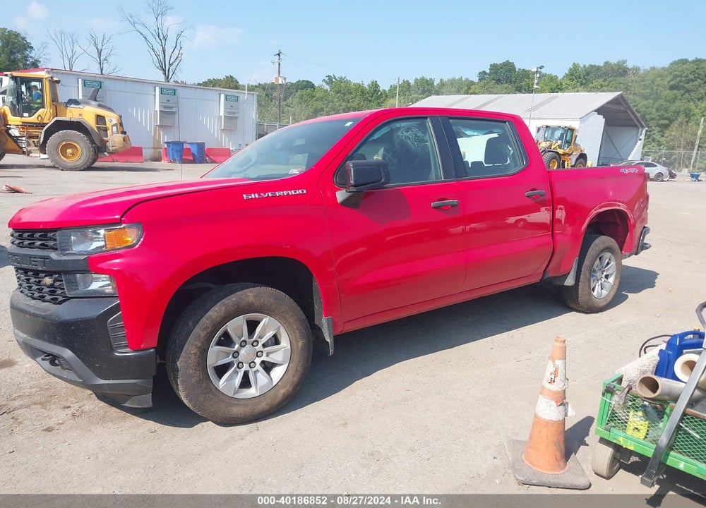 2022 CHEVROLET SILVERADO 1500 LTD 4WD  SHORT BED WT VIN: 1GCPYAEK3NZ197093