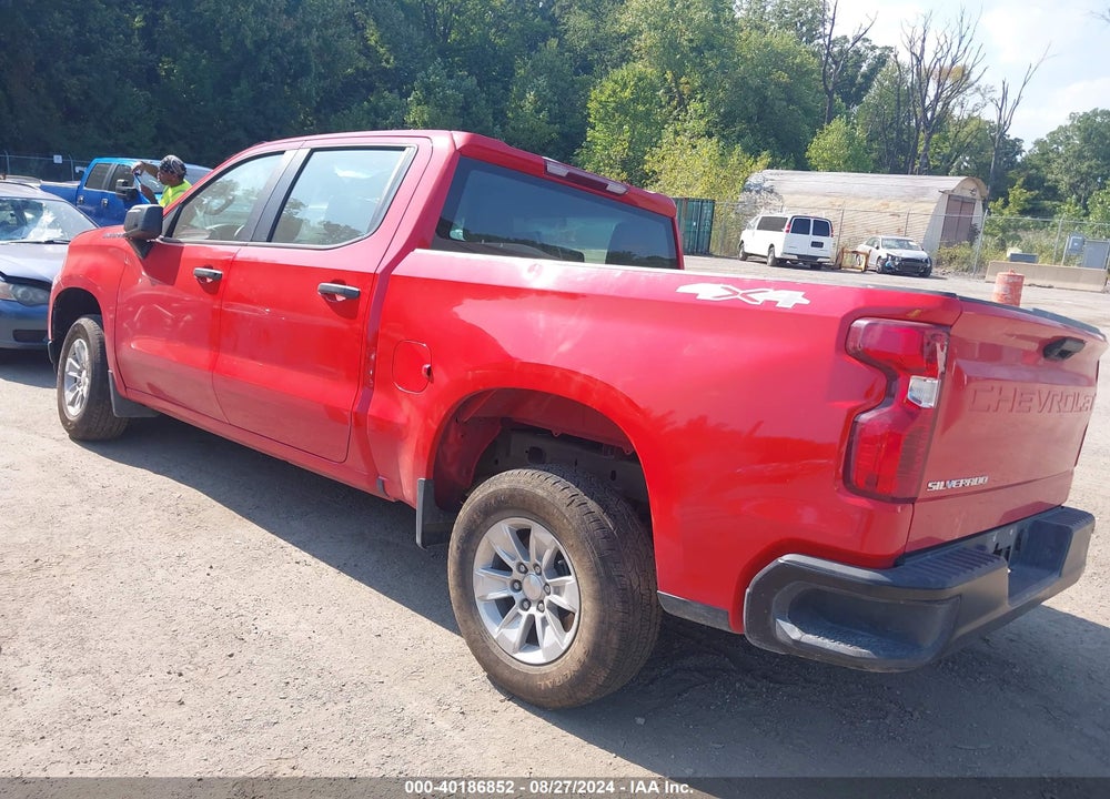 2022 CHEVROLET SILVERADO 1500 LTD 4WD  SHORT BED WT VIN: 1GCPYAEK3NZ197093
