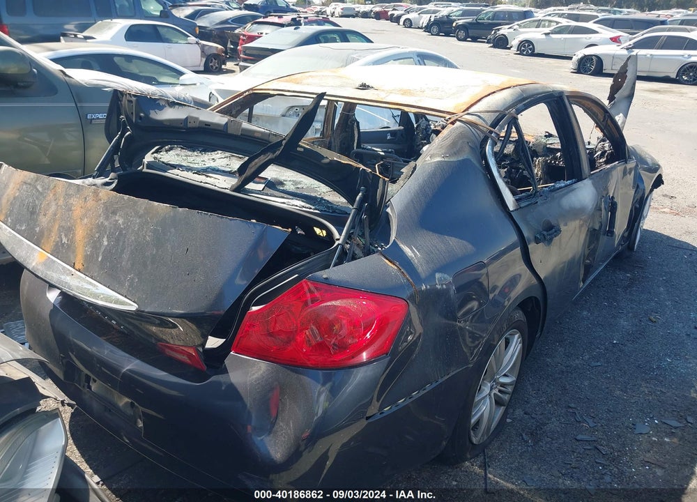 2011 INFINITI G25 JOURNEY VIN: JN1DV6APXBM601643