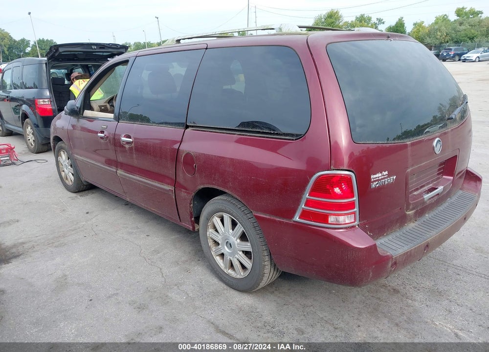 2006 MERCURY MONTEREY LUXURY VIN: 2MRDA22296BJ03267