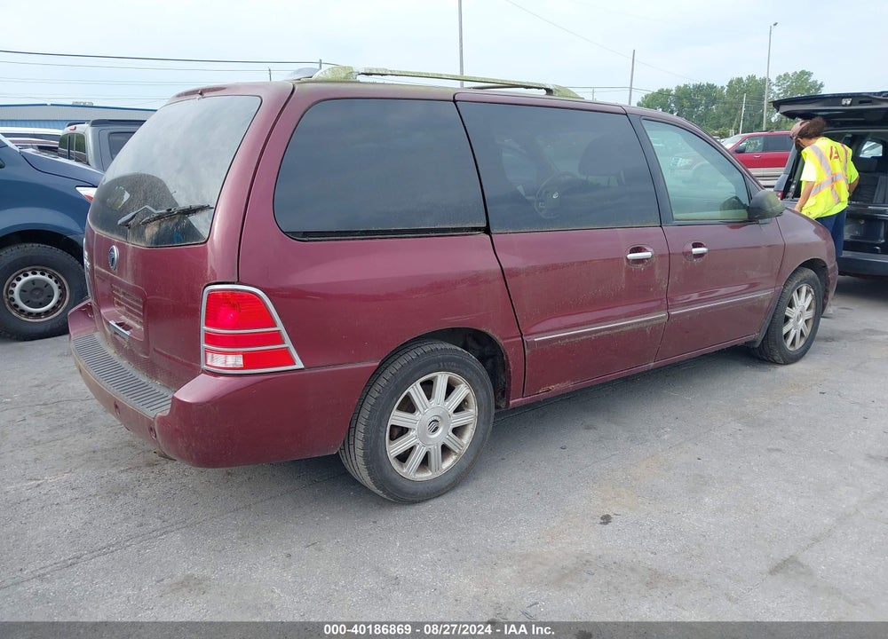2006 MERCURY MONTEREY LUXURY VIN: 2MRDA22296BJ03267