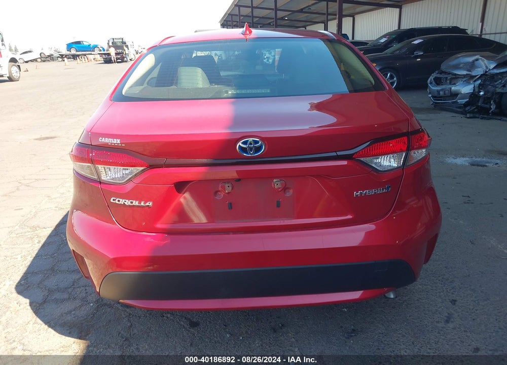 2021 TOYOTA COROLLA HYBRID LE VIN: JTDEAMDE0MJ024668