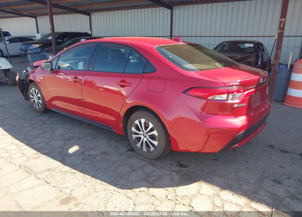 2021 TOYOTA COROLLA HYBRID LE VIN: JTDEAMDE0MJ024668