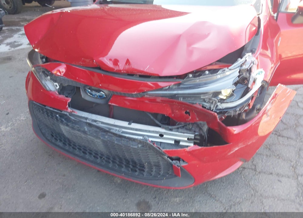 2021 TOYOTA COROLLA HYBRID LE VIN: JTDEAMDE0MJ024668