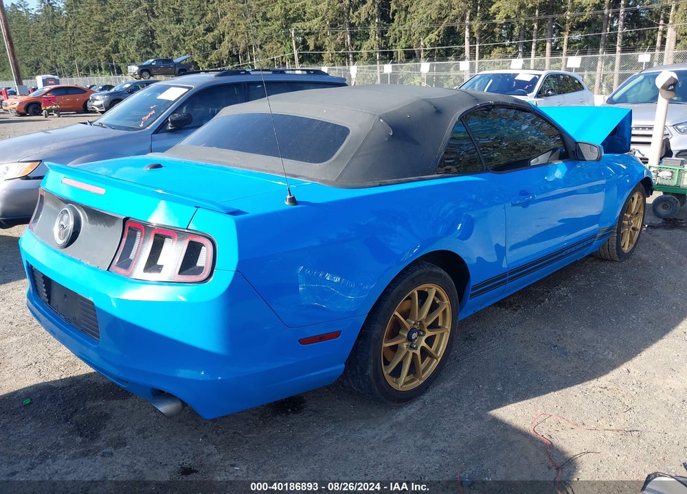 2014 FORD MUSTANG V6 PREMIUM VIN: 1ZVBP8EM9E5213566