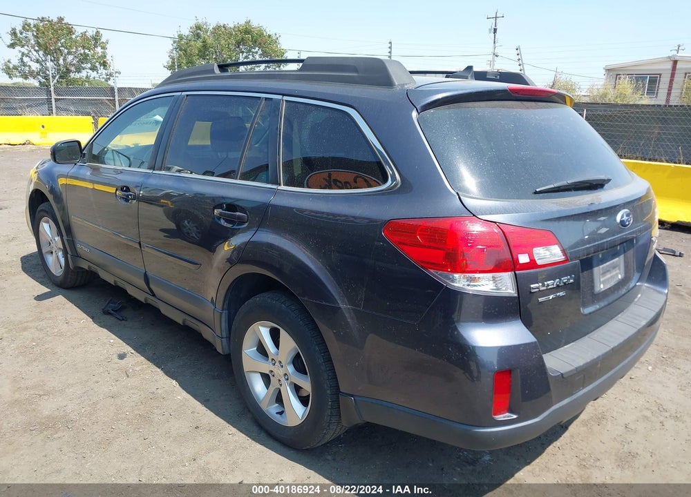 2013 SUBARU OUTBACK 2.5I LIMITED VIN: 4S4BRBKC4D3322397
