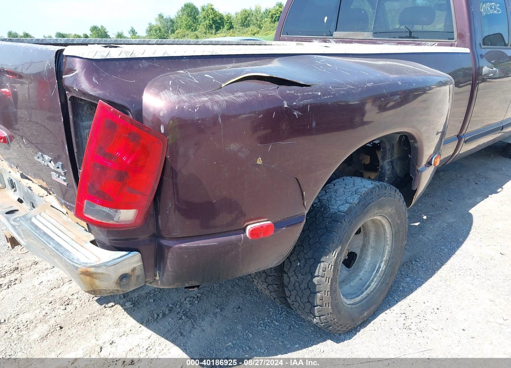 2005 DODGE RAM 3500 SLT/LARAMIE VIN: 3D7MS48C25G803841