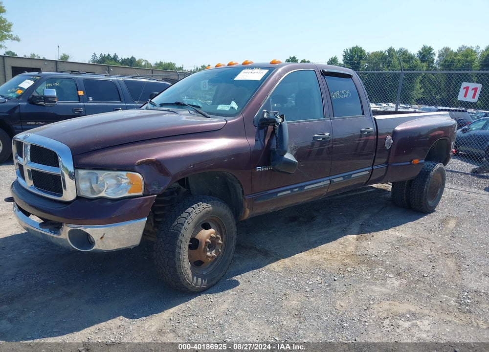 2005 DODGE RAM 3500 SLT/LARAMIE VIN: 3D7MS48C25G803841