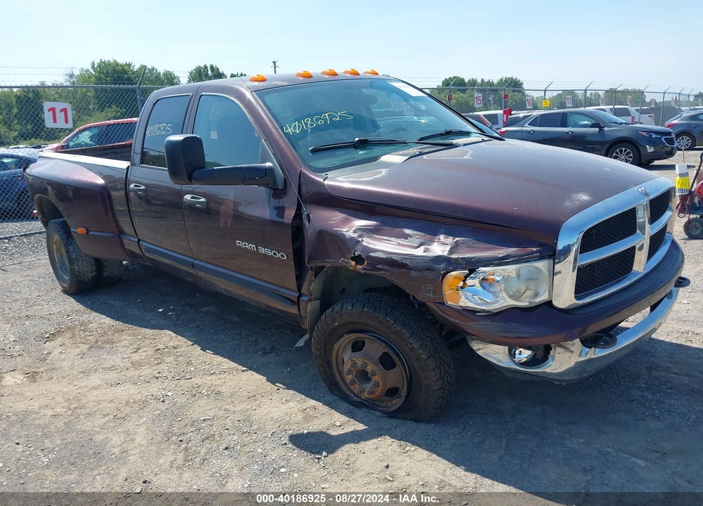 2005 DODGE RAM 3500 SLT/LARAMIE VIN: 3D7MS48C25G803841