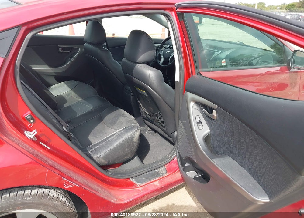 2012 HYUNDAI ELANTRA LIMITED (ULSAN PLANT) VIN: KMHDH4AE2CU480613