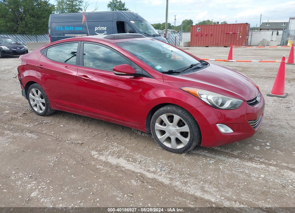 2012 HYUNDAI ELANTRA LIMITED (ULSAN PLANT) VIN: KMHDH4AE2CU480613