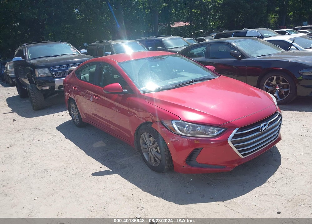 2018 HYUNDAI ELANTRA SEL VIN: 5NPD84LFXJH250657
