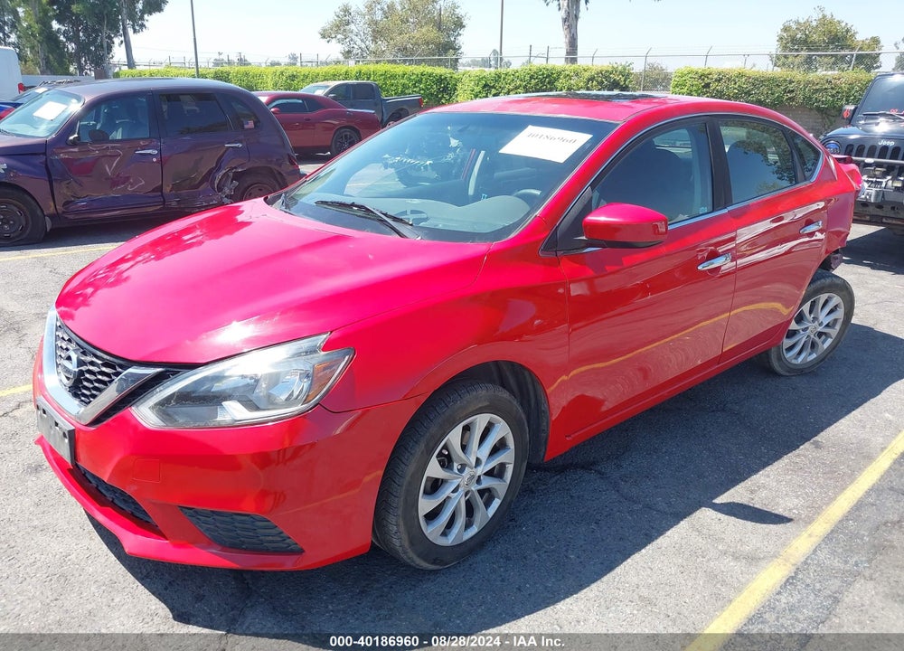 2017 NISSAN SENTRA SV VIN: 3N1AB7AP9HY301003