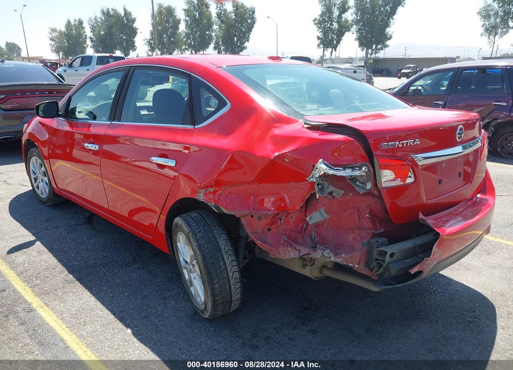 2017 NISSAN SENTRA SV VIN: 3N1AB7AP9HY301003