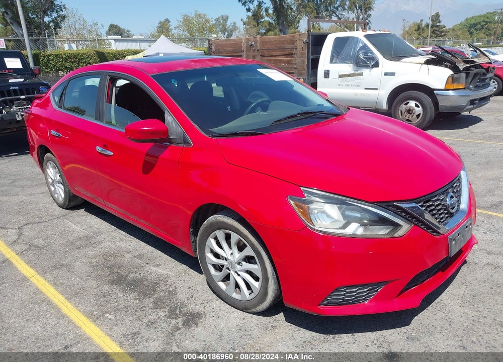 2017 NISSAN SENTRA SV VIN: 3N1AB7AP9HY301003
