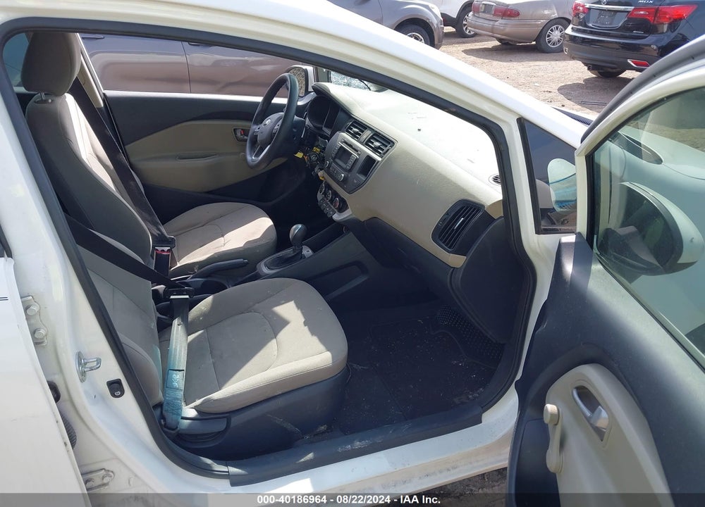 2015 KIA RIO LX VIN: KNADM4A35F6453202