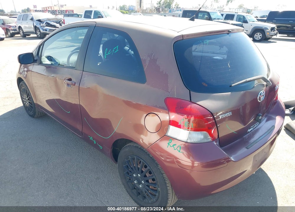 2010 TOYOTA YARIS VIN: JTDJT4K33A5282648