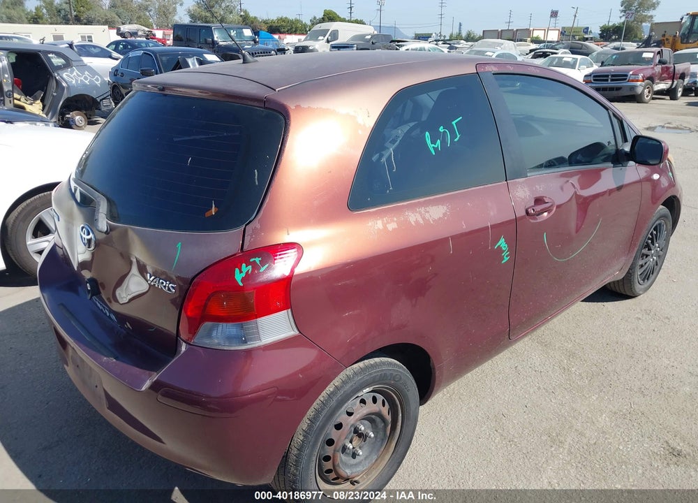 2010 TOYOTA YARIS VIN: JTDJT4K33A5282648