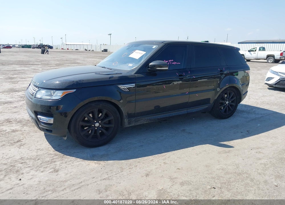 2017 LAND ROVER RANGE ROVER SPORT 3.0L V6 SUPERCHARGED HSE VIN: SALWR2FV8HA131934