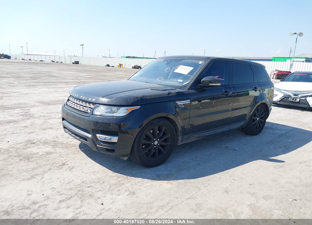 2017 LAND ROVER RANGE ROVER SPORT 3.0L V6 SUPERCHARGED HSE VIN: SALWR2FV8HA131934