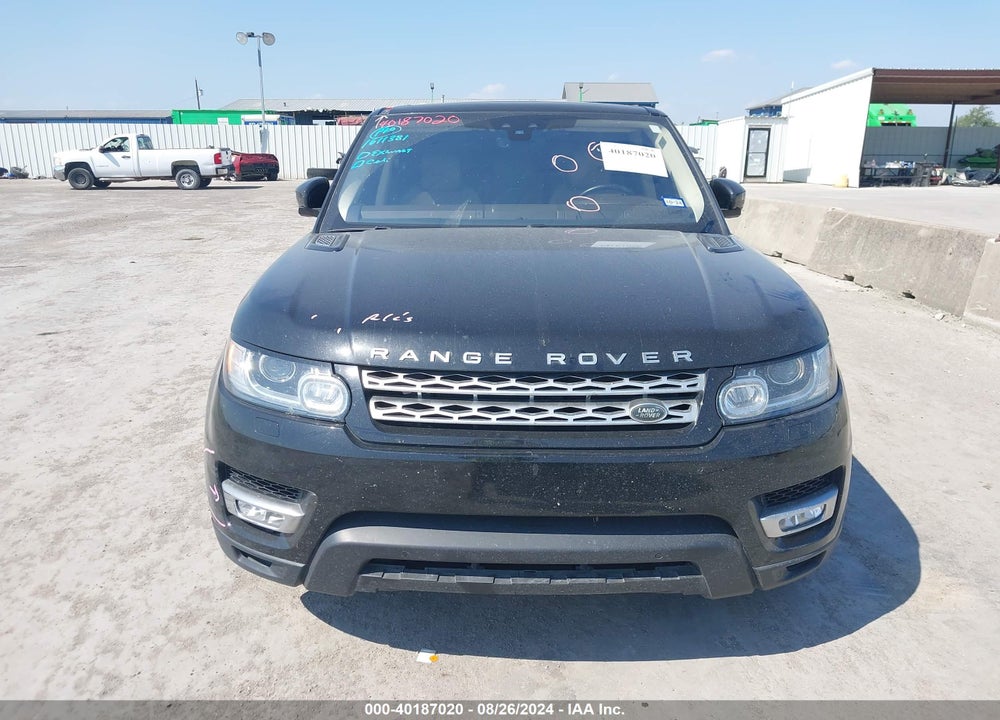 2017 LAND ROVER RANGE ROVER SPORT 3.0L V6 SUPERCHARGED HSE VIN: SALWR2FV8HA131934