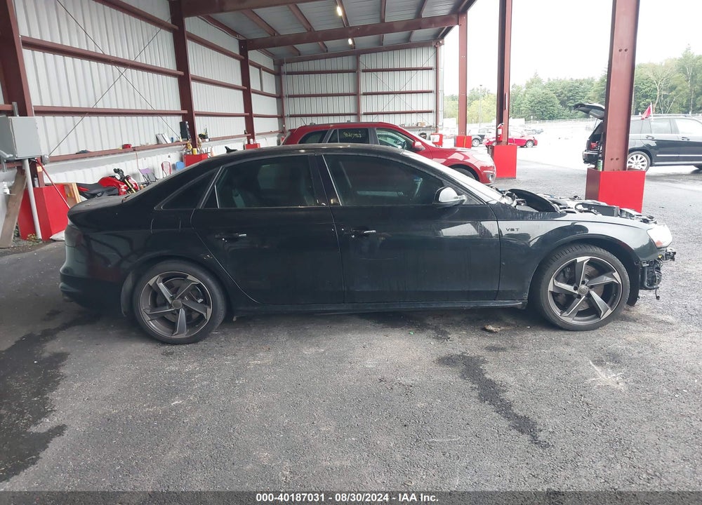 2014 AUDI S4 3.0T PREMIUM PLUS VIN: WAUBGAFL9EA019527
