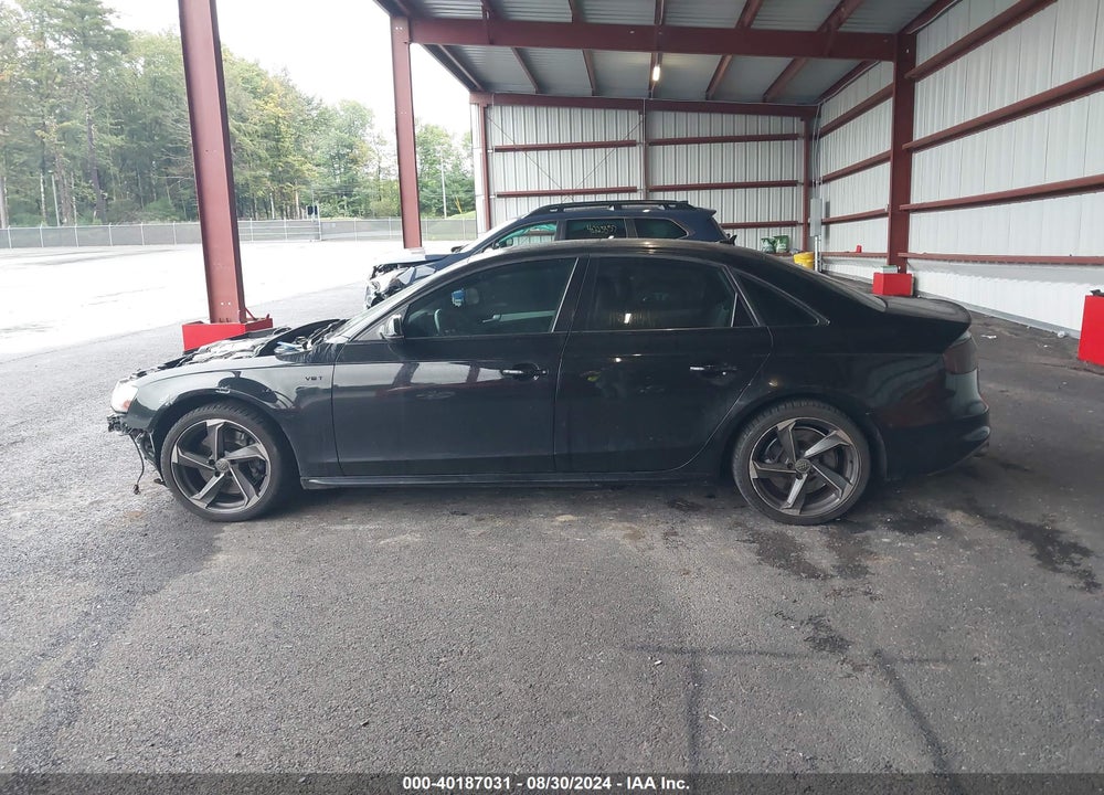 2014 AUDI S4 3.0T PREMIUM PLUS VIN: WAUBGAFL9EA019527