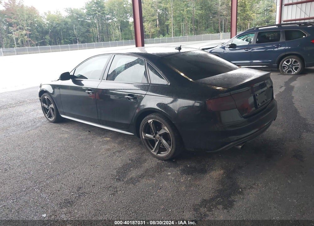 2014 AUDI S4 3.0T PREMIUM PLUS VIN: WAUBGAFL9EA019527