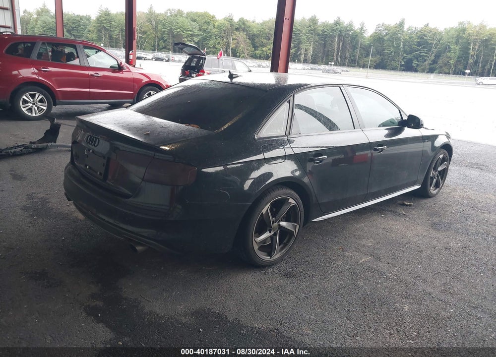 2014 AUDI S4 3.0T PREMIUM PLUS VIN: WAUBGAFL9EA019527