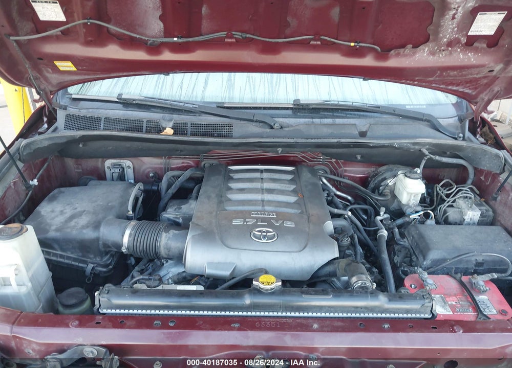 2007 TOYOTA TUNDRA SR5 5.7L V8 VIN: 5TBBV54187S449937