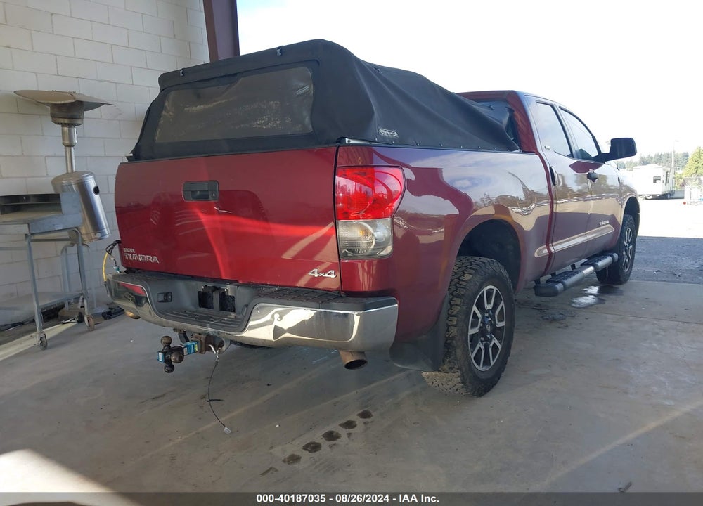 2007 TOYOTA TUNDRA SR5 5.7L V8 VIN: 5TBBV54187S449937