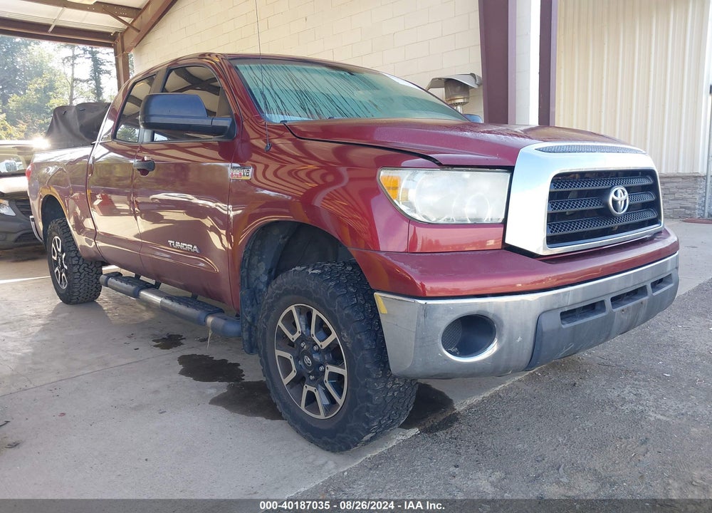 2007 TOYOTA TUNDRA SR5 5.7L V8 VIN: 5TBBV54187S449937