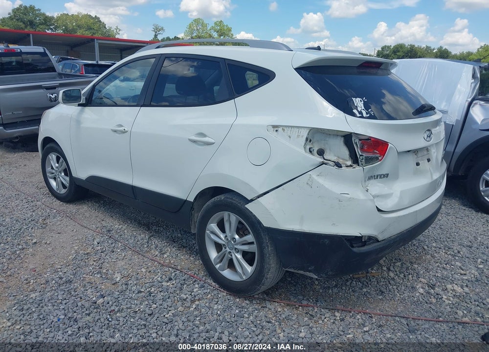2010 HYUNDAI TUCSON GLS VIN: KM8JU3AC5AU018955