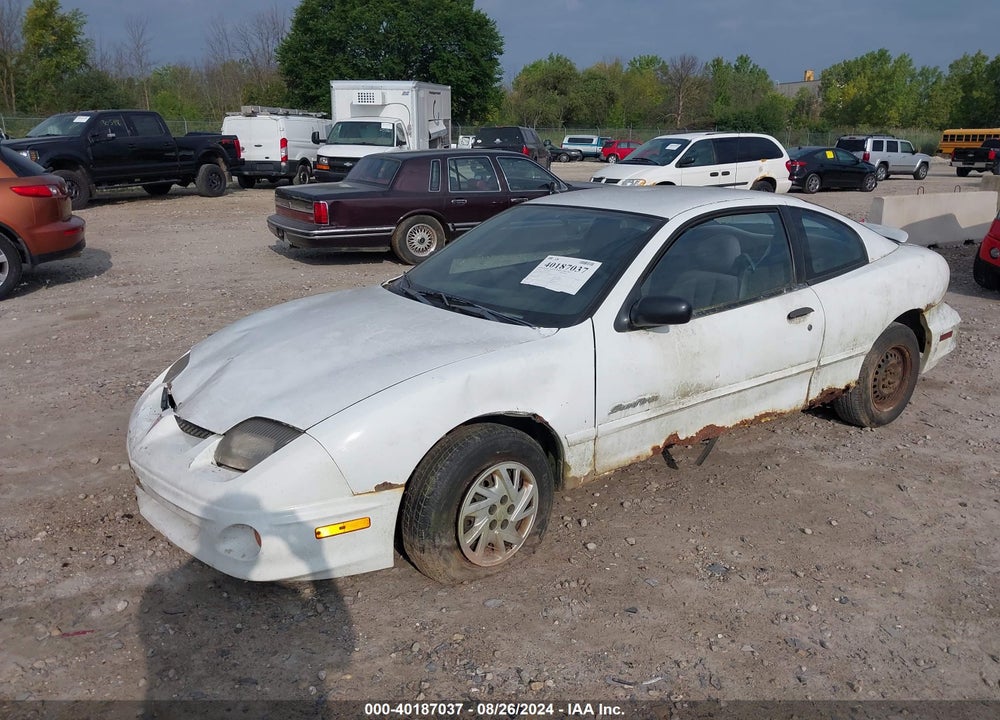 2000 PONTIAC SUNFIRE SE VIN: 1G2JB1245Y7396972