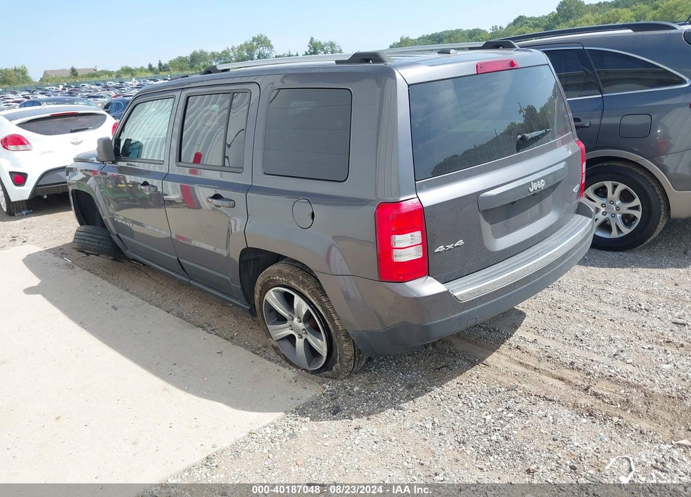 2016 JEEP PATRIOT HIGH ALTITUDE EDITION VIN: 1C4NJRFB8GD581766