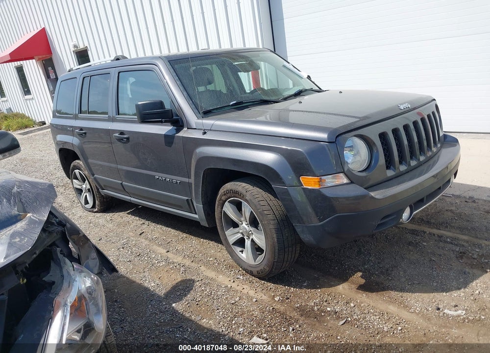 2016 JEEP PATRIOT HIGH ALTITUDE EDITION VIN: 1C4NJRFB8GD581766