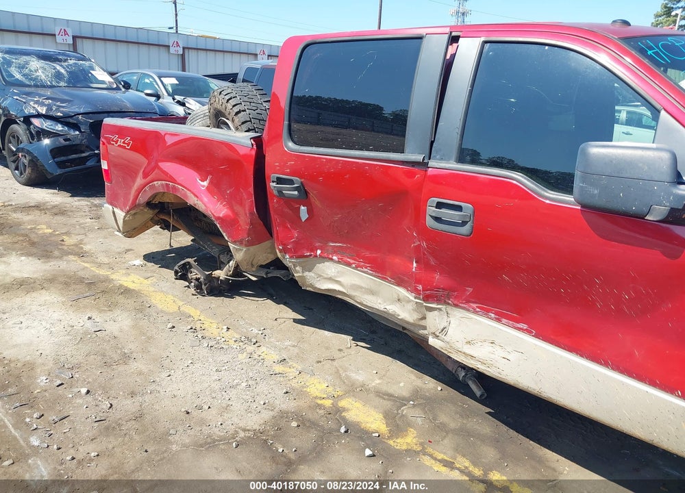 2008 FORD F-150 LARIAT VIN: 1FTPW14V48KC12635