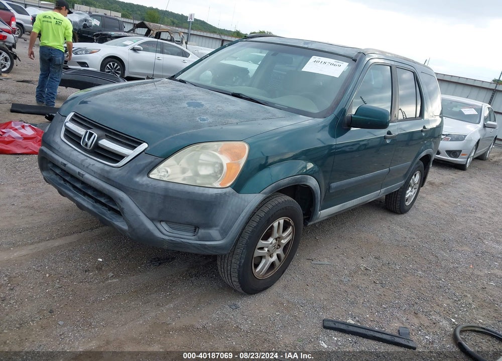 2002 HONDA CR-V EX VIN: JHLRD78862C044006