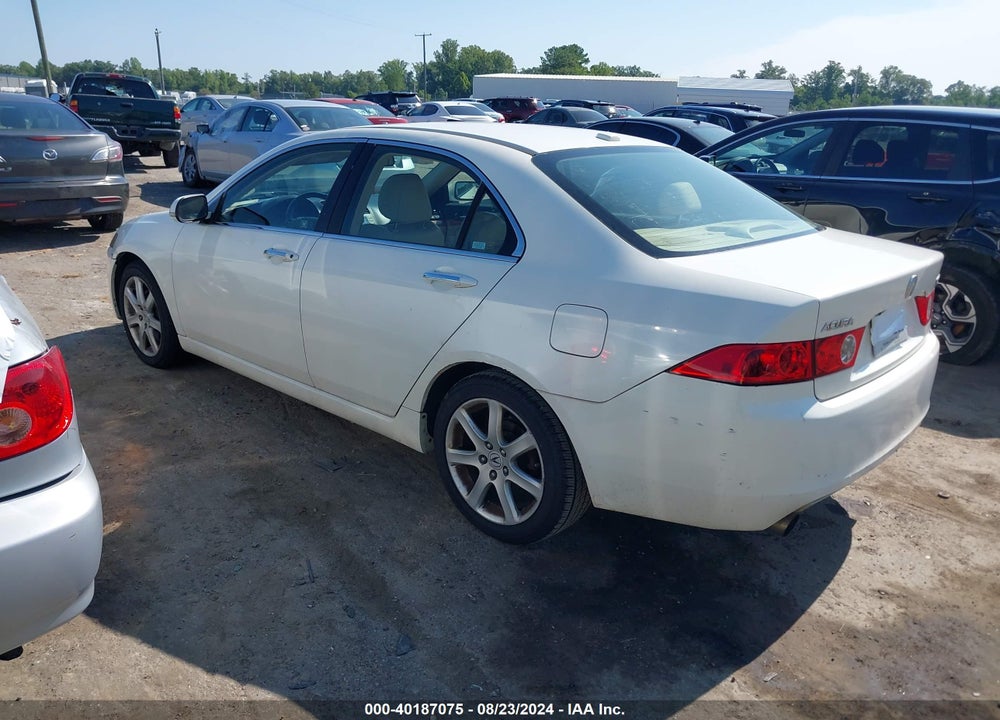 2005 ACURA TSX VIN: JH4CL96885C025819