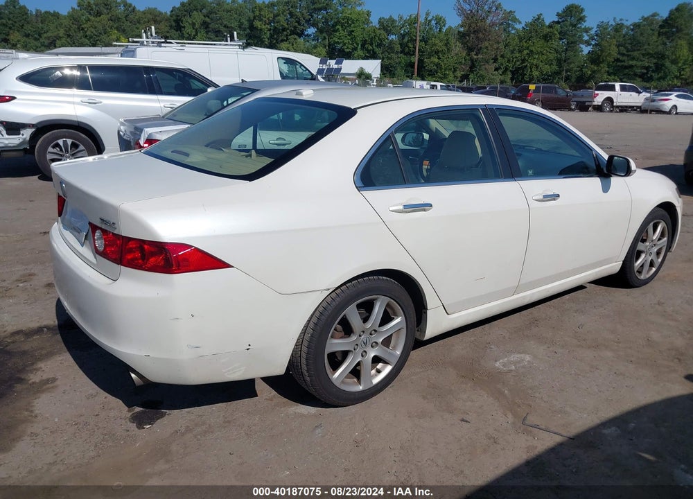 2005 ACURA TSX VIN: JH4CL96885C025819