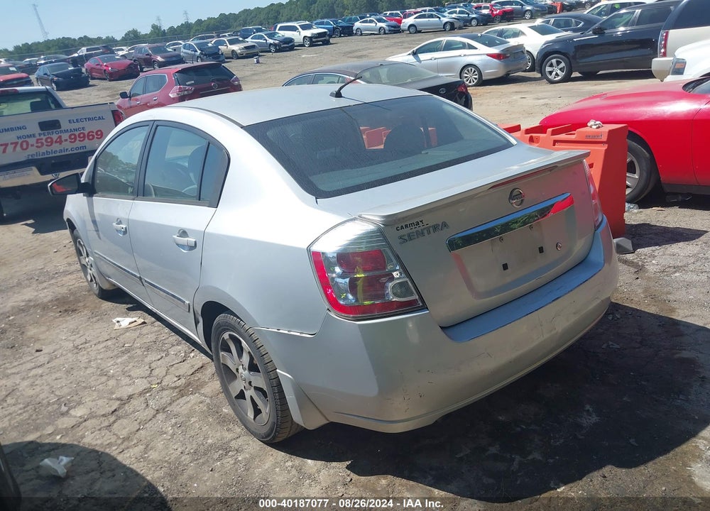 2012 NISSAN SENTRA 2.0 S VIN: 3N1AB6AP8CL746655