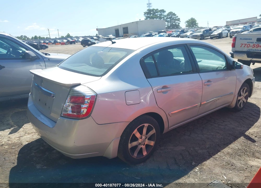 2012 NISSAN SENTRA 2.0 S VIN: 3N1AB6AP8CL746655